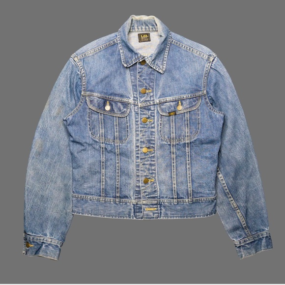 American Vintage Other - 1960s Lee 101J Denim Jacket Size 38 Sanforized Union Made In Usa